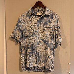Large Tasso Elba Island Button Up Shirt